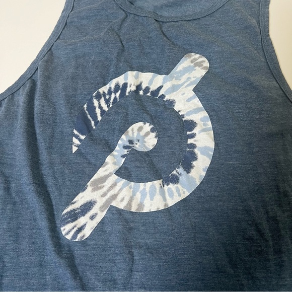 Peloton Tie Dye Logo Tank Blue Size S - Picture 3 of 5